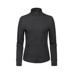 Heritage 54 L00851, - Adventurer - Ladies French Terry Performance Full Zip Sweatshirt, Black