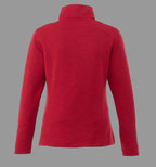 CX2 L00871, - Hillcrest - Ladies Interlock Full-zip Jacket, Red
