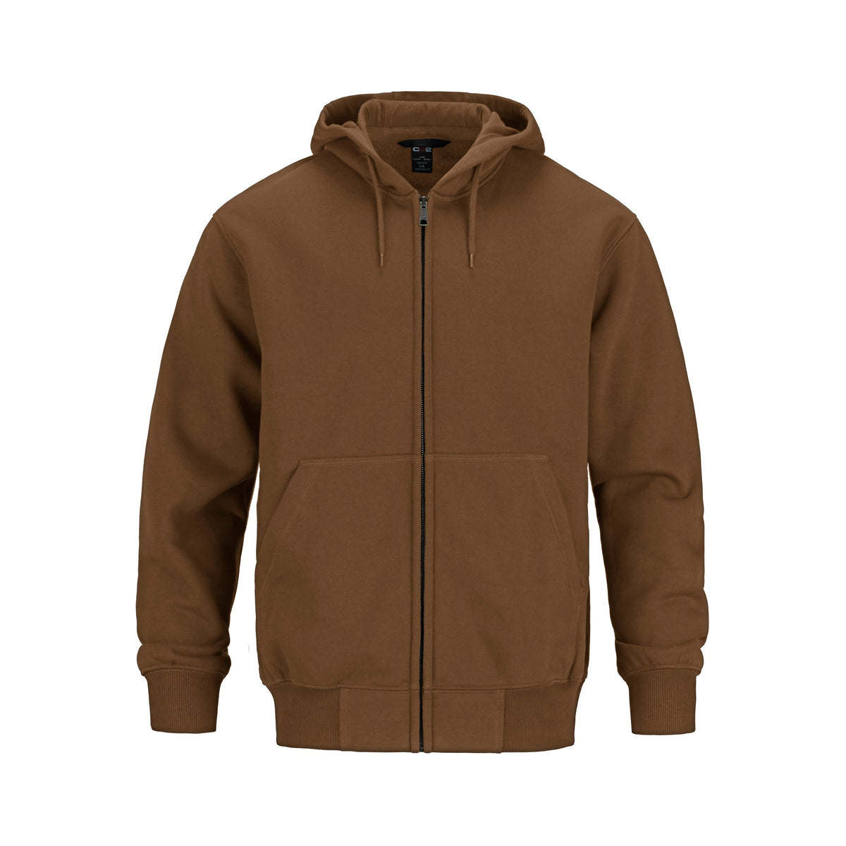 CX2 L00885, - Repel - Water Repellent Full-zip Hooded Sweatshirt, Caramel