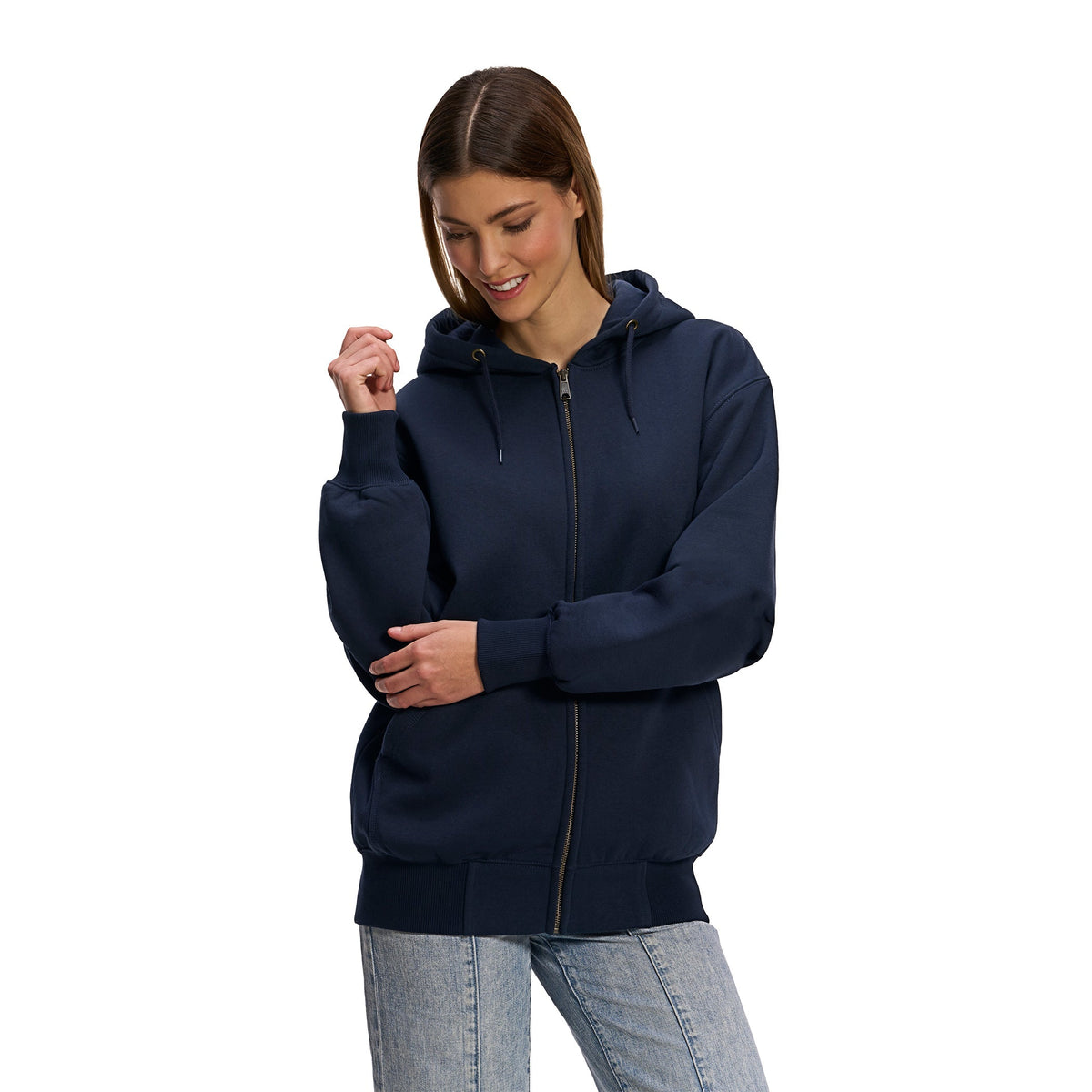 CX2 L00885, - Repel - Water Repellent Full-zip Hooded Sweatshirt, Navy