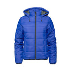 CX2 L00981, - Glacial - Ladies Puffy Jacket With Detachable Hood, Blue
