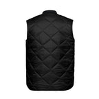 CX2 L01095, - Driftwood - Stylized Quilted Freezer Vest, Black