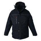 CX2 L01100, - Defender - Heavy Duty Insulated Parka W/ Detachable Hood, Navy