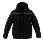 CX2 L01110, - Champion - Heavy Duty Insulated Bomber Jacket W/ Detachable Hood, Black