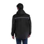 CX2 L01120, - Pinnacle - Heavy Duty 3 In 1 Parka W/ Detachable Hood, Black