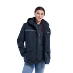 CX2 L01120, - Pinnacle - Heavy Duty 3 In 1 Parka W/ Detachable Hood, Navy