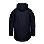 CX2 L01125, - Rainier - Full Length Raincoat With Detachable Hood, Navy