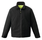 CX2 Hi-Vis L01210, - Zircon - Cotton Canvas Reversible To Polyester Hi-vis Insulated Jacket, Black/Hi-Vis Yellow