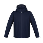 CX2 L03170, - Hurricane - Men's Insulated Softshell Jacket W/ Detachable Hood, Navy