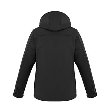 CX2 L03171, - Hurricane - Ladies Insulated Softshell Jacket W/ Detachable Hood, Black