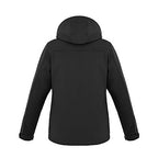 CX2 L03171, - Hurricane - Ladies Insulated Softshell Jacket W/ Detachable Hood, Black