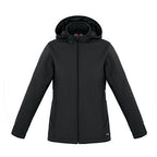 CX2 L03171, - Hurricane - Ladies Insulated Softshell Jacket W/ Detachable Hood, Gunmetal