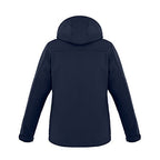 CX2 L03171, - Hurricane - Ladies Insulated Softshell Jacket W/ Detachable Hood, Navy