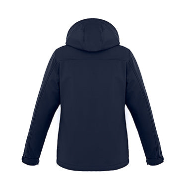 CX2 L03171, - Hurricane - Ladies Insulated Softshell Jacket W/ Detachable Hood, Navy