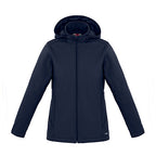 CX2 L03171, - Hurricane - Ladies Insulated Softshell Jacket W/ Detachable Hood, Navy