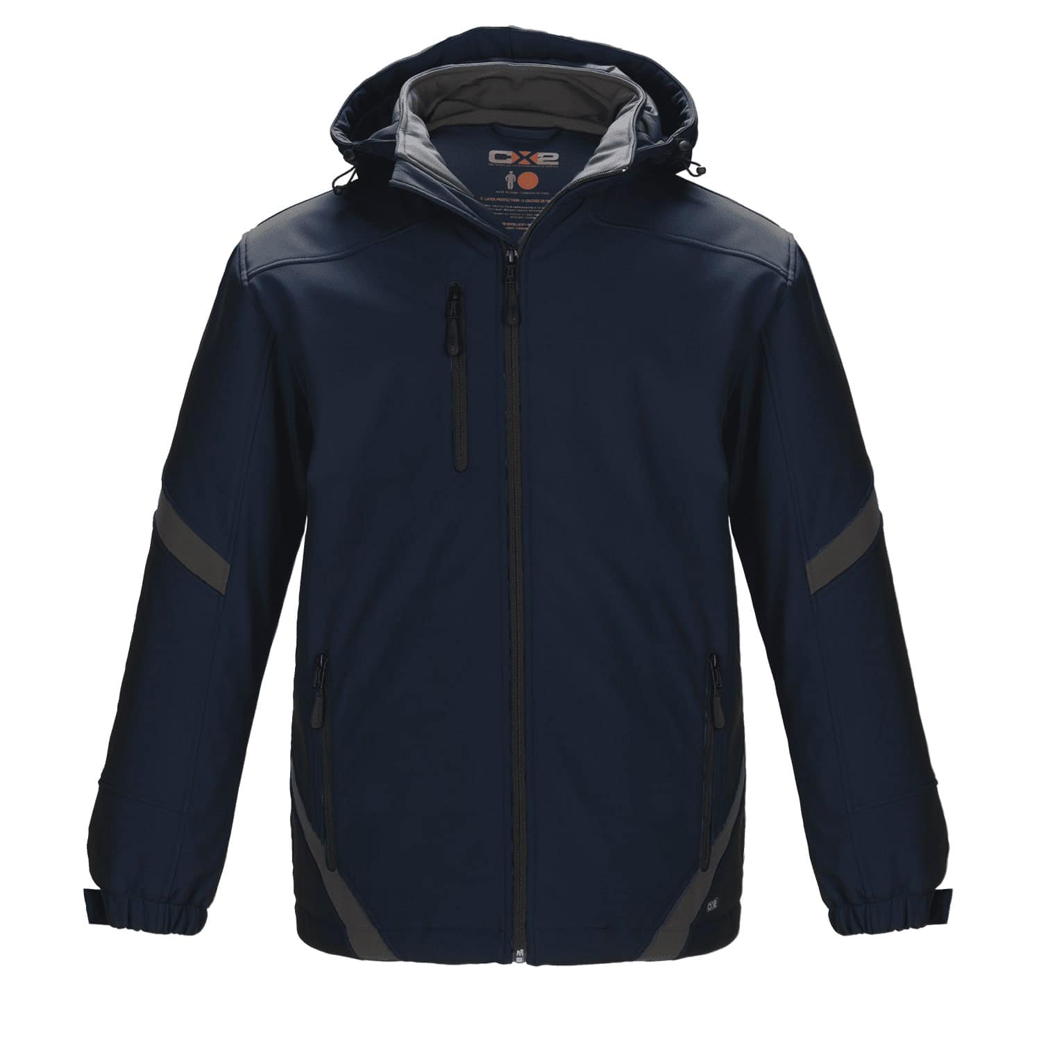 CX2-L03200 jacket in Navy/Gunmetal