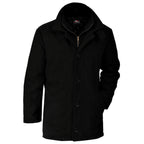 Canada Sportswear L00329, - Bayside - Men's Melton Insulated Peacoat, Black