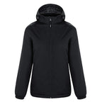CX2 L03401, - Playmaker - Ladies Insulated Jacket W/ Detachable Hood, Black