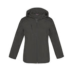 CX2 L03411, - Vortex - Ladies Insulated Jacket W/ Detachable Hood, Charcoal