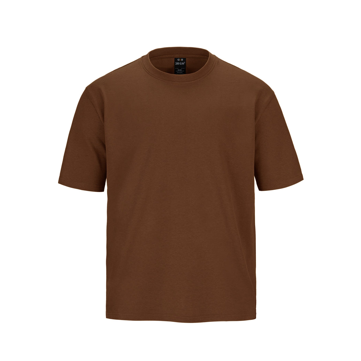 CX2 S05280, - Urban - 280gsm Heavyweight Drop Shoulder Cotton T-shirt, Caramel