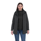 Heritage 54 L06001, - Apex - Ladies 3 In 1 Jacket, Charcoal