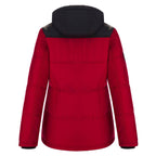 Heritage 54 L06026, - Nunavut - Ladies Puffy Coat W/ Detachable Hood, Red