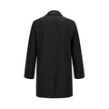 Heritage 54 L06090, - Regent - Melton Coat With Removable Collar, Black