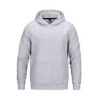 Heritage 54 L06400, - Pulse - Adult Performance Double Knit Pullover Hooded Sweatshirt, Ash