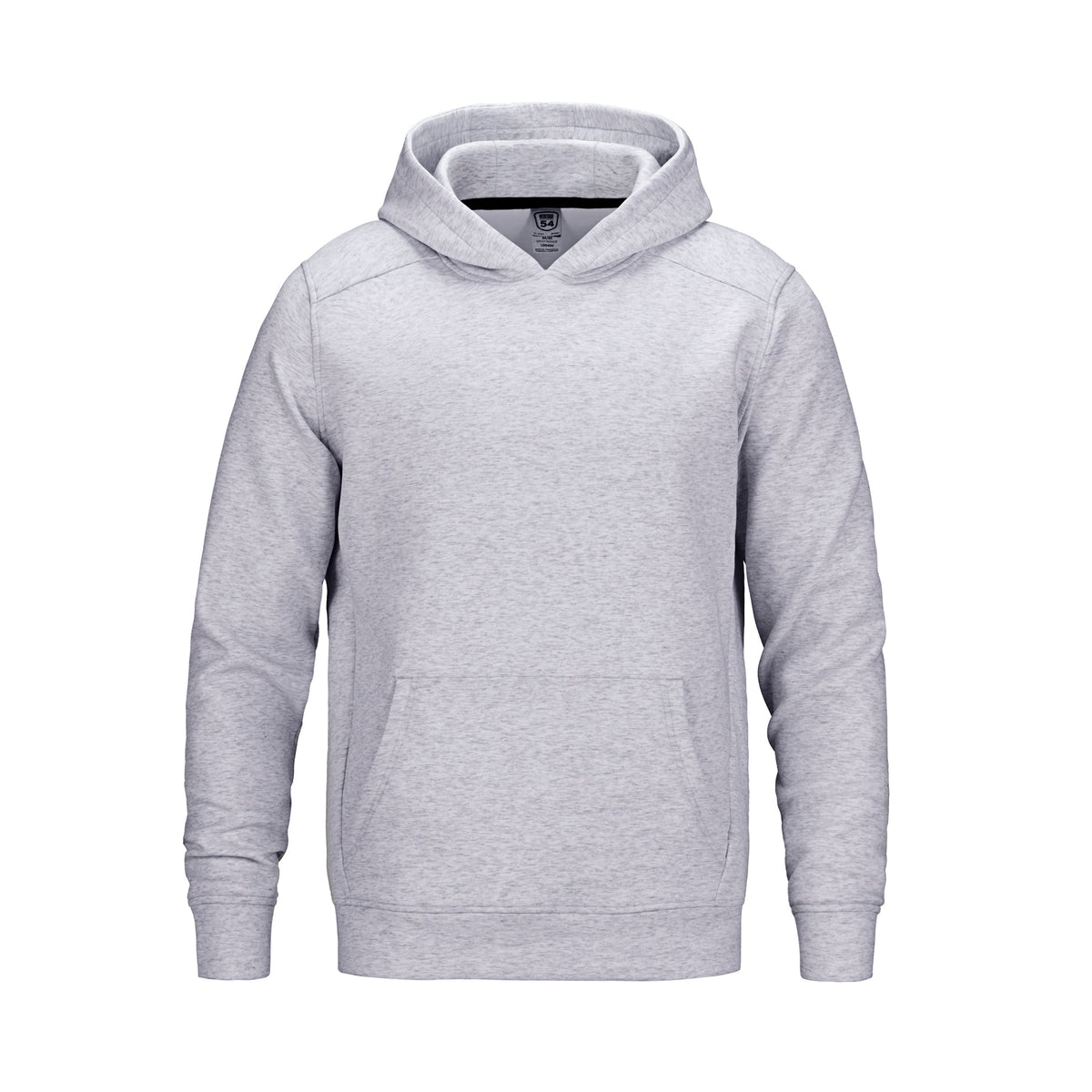 Heritage 54 L06400, - Pulse - Adult Performance Double Knit Pullover Hooded Sweatshirt, Ash