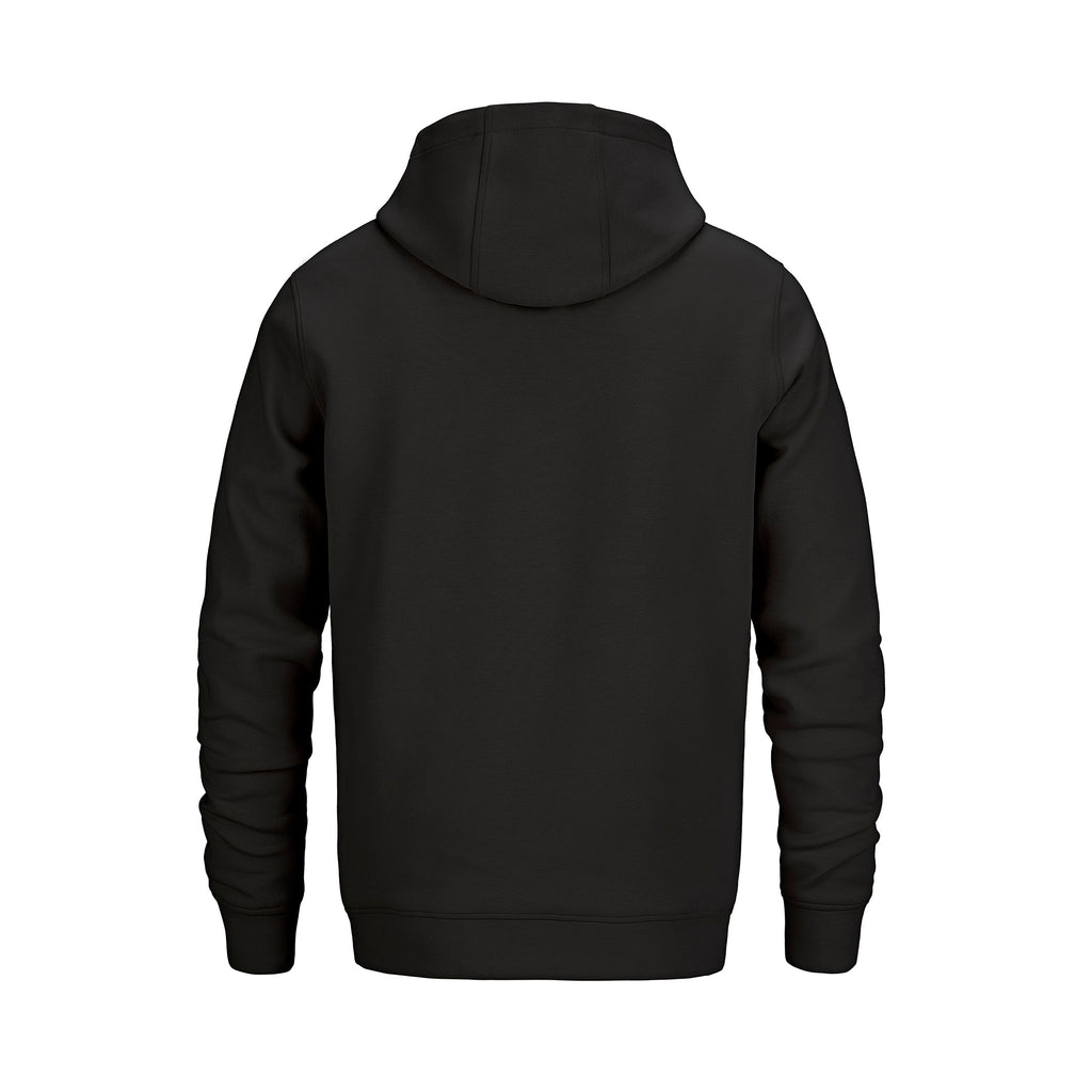 Heritage 54 L06400, - Pulse - Adult Performance Double Knit Pullover Hooded Sweatshirt, Black