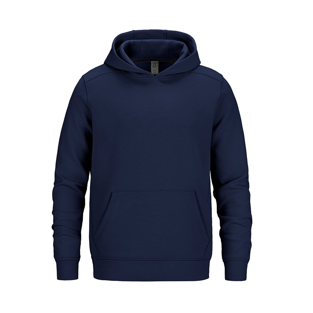 Heritage 54 L06400, - Pulse - Adult Performance Double Knit Pullover Hooded Sweatshirt, Navy