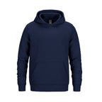 Heritage 54 L6400Y, - Pulse - Youth Performance Double Knit Pullover Hooded Sweatshirt, Navy