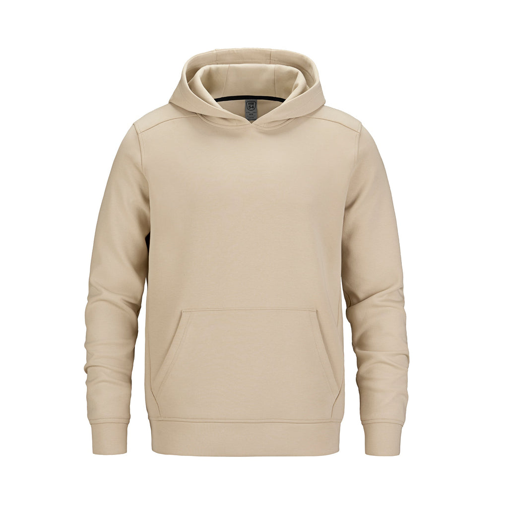 Heritage 54 L06400, - Pulse - Adult Performance Double Knit Pullover Hooded Sweatshirt, Sand