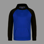 CX2 L1630Y, - Oakland - Youth Polyester Pullover Hooded Sweatshirt, Blue/Black