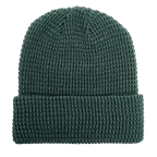 BEANIIEZ Leery Waffle, Closeout, Pigment Alpine Green