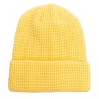 BEANIIEZ Leery Waffle, Closeout, Pigment Yellow