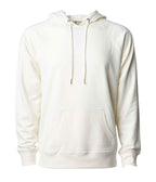 INDEPENDENT SS1000P-P2, Ss1000p - Unisex Lightweight Loopback Terry Hooded Pullover (white), Bone