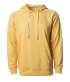 INDEPENDENT SS1000P-P2, Ss1000p - Unisex Lightweight Loopback Terry Hooded Pullover (white), Harvest Gold