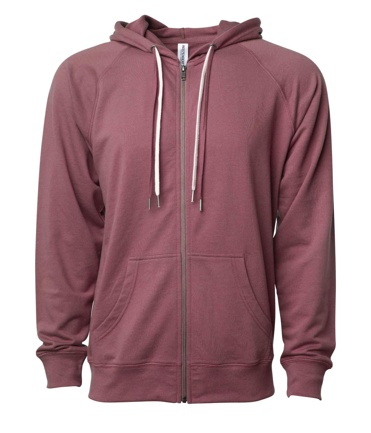 INDEPENDENT SS1000Z-P1, Ss1000z - Unisex Lightweight Loopback Terry Ziphood (colors A-o), Port