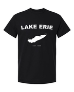 Lake Erie - Arc Classic T-Shirt, Black