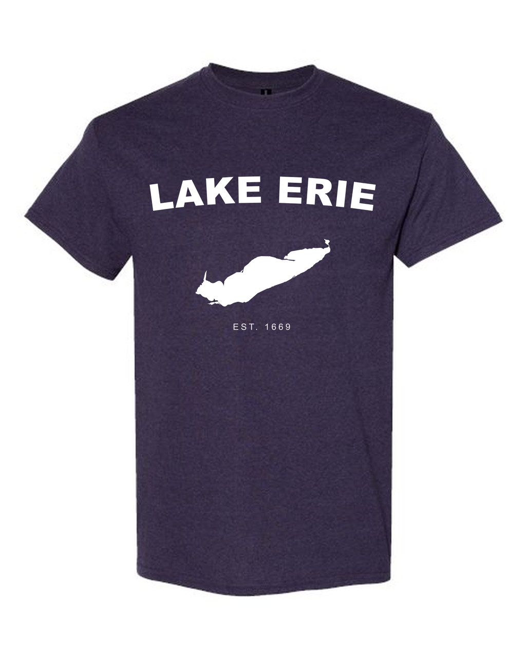 Lake Erie - Arc Classic T-Shirt, Blackberry