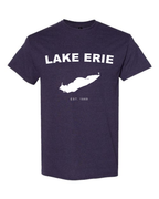 Lake Erie - Arc Classic T-Shirt, Blackberry