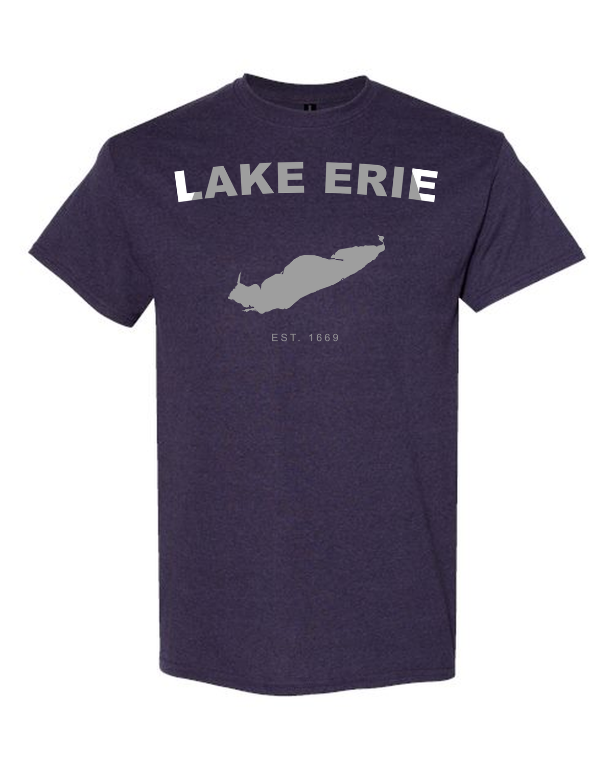 Lake Erie - Arc Classic T-Shirt, Blackberry