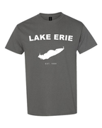 Lake Erie - Arc Classic T-Shirt, Charcoal