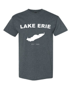 Lake Erie - Arc Classic T-Shirt, Dark Heather