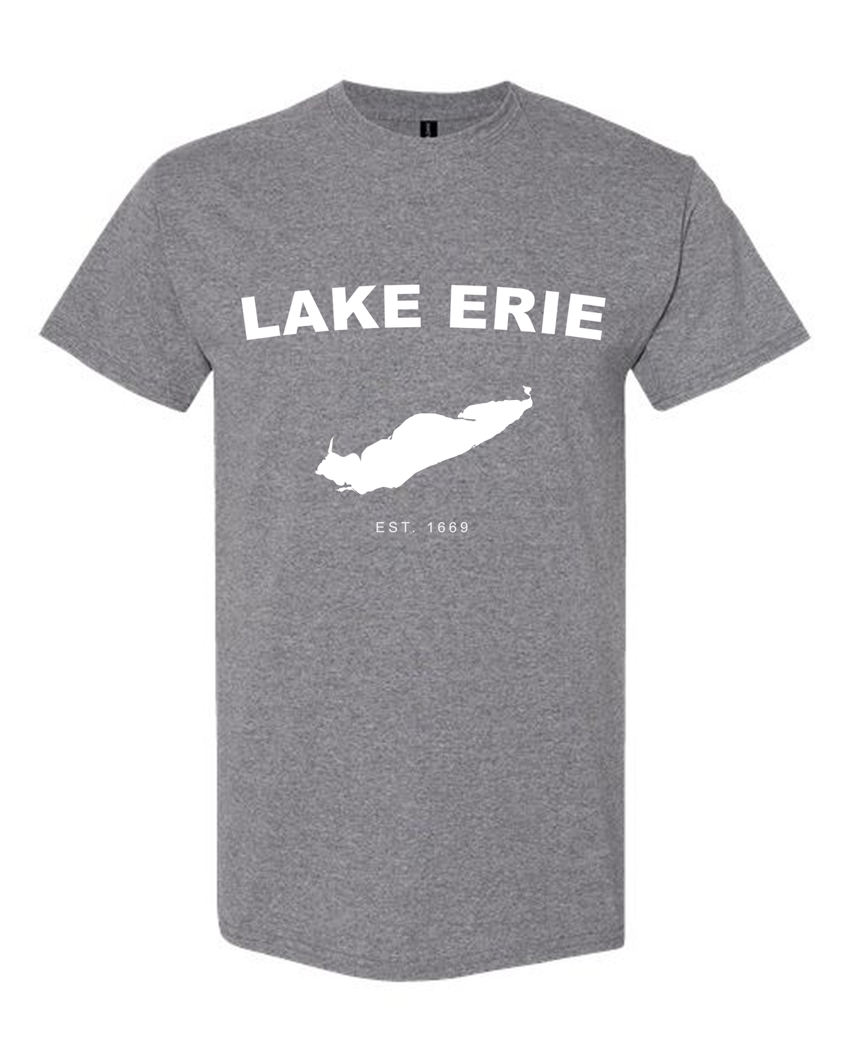 Lake Erie - Arc Classic T-Shirt, Graphite Heather