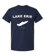 Lake Erie - Arc Classic T-Shirt, Navy