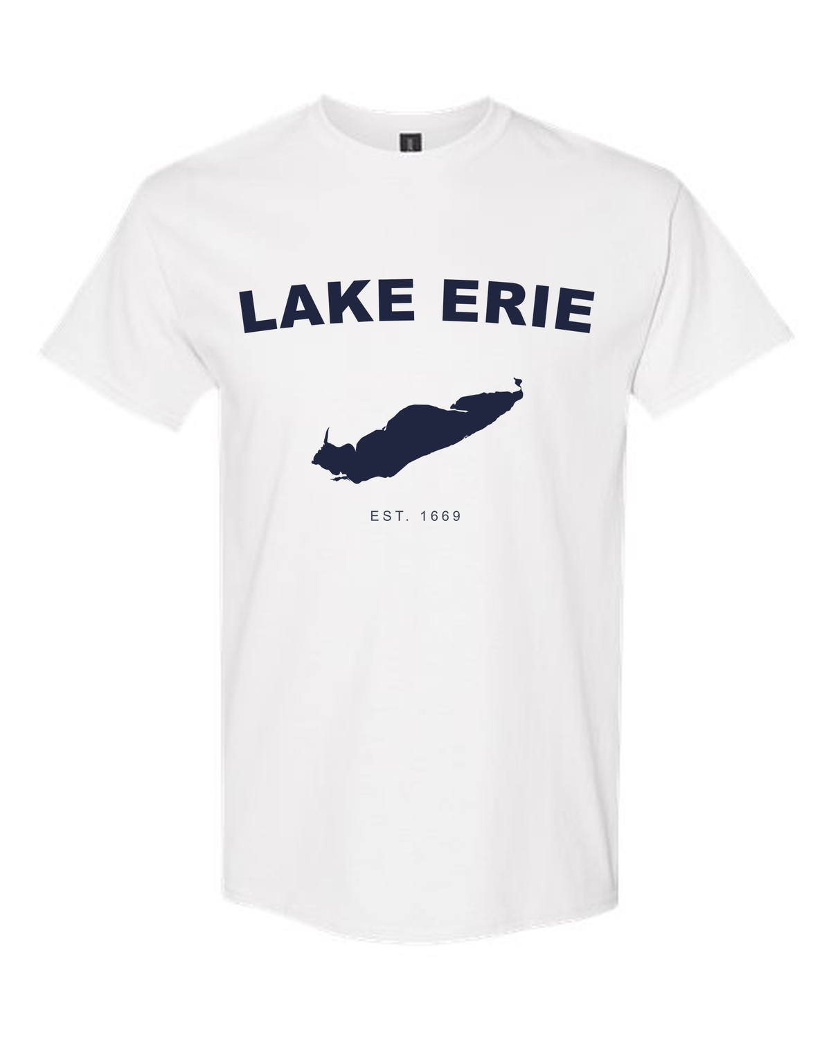 Lake Erie - Arc Classic T-Shirt, White