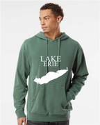 Lake Erie - Condensed Tall Hoodie, Pigment Alpine Green