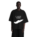 Lake Erie - Condensed Tall T-Shirt, Black